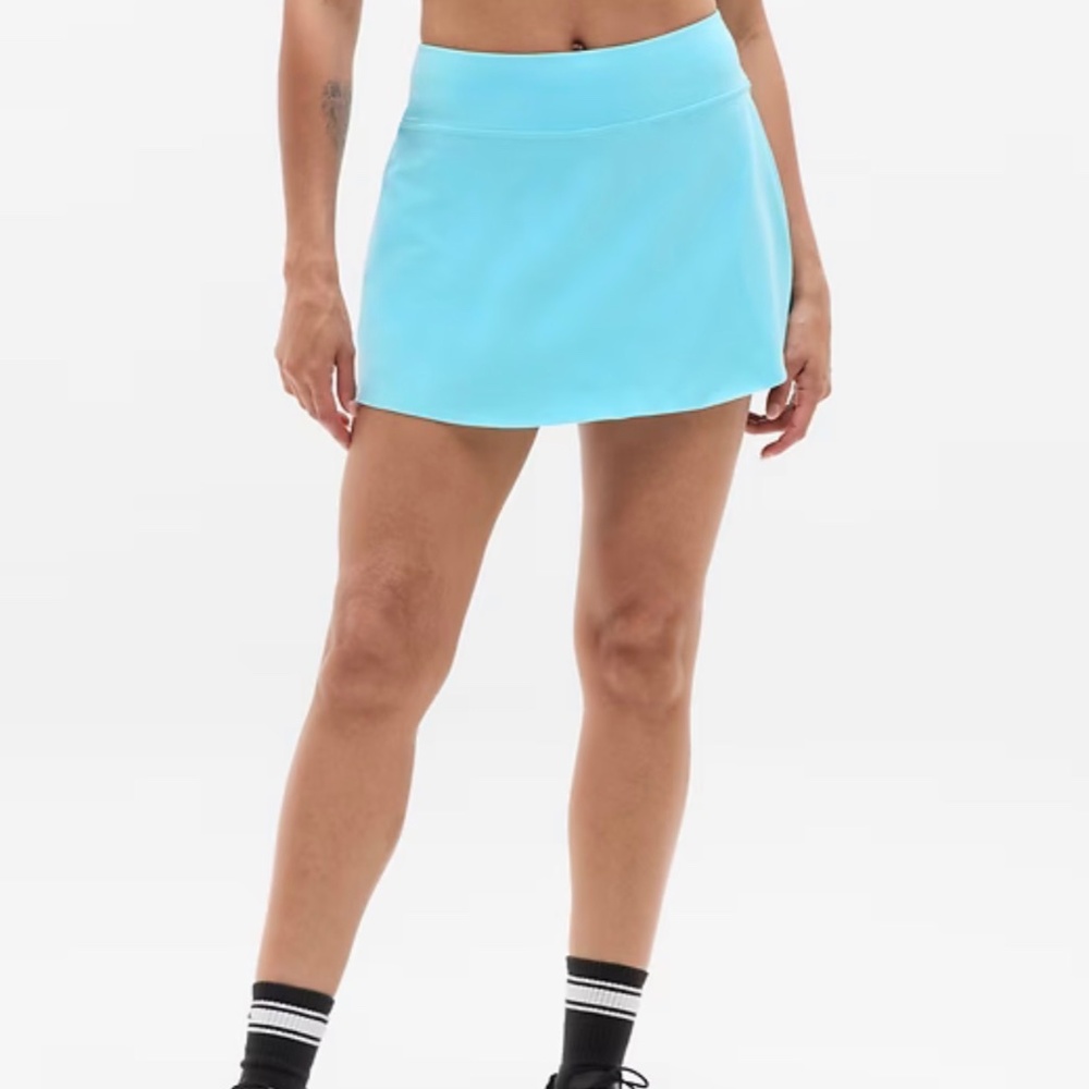 Athleta Ace Tennis Skirt Light Blue